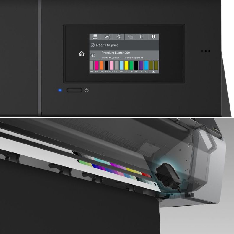 Impresora fotográfica de formato ancho 44” Epson SC P9570-2