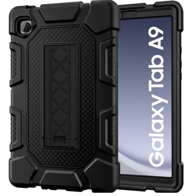 FUNDA TABLET SAMSUNG GALAXY TAB  A9 SM-X110 SM-X115 NEGRO-1