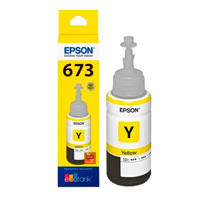 Botella de Tinta Epson T673 Amarillo-0
