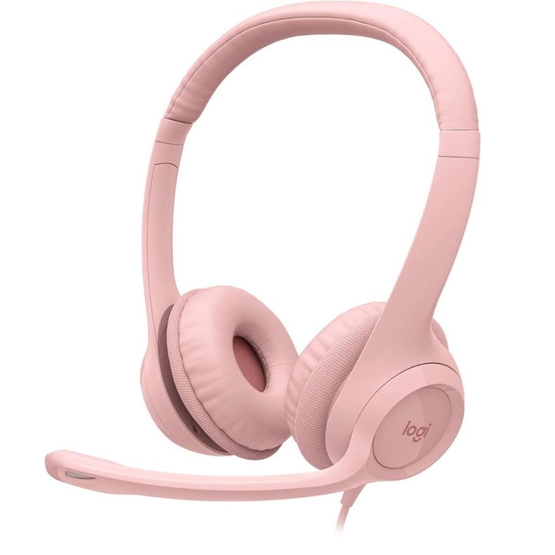 AUDIFONO LOGITECH USB H390 ROSA-0