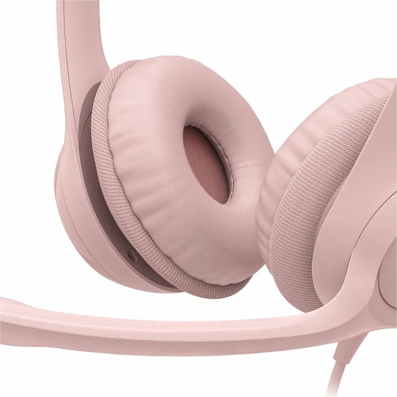 AUDIFONO LOGITECH USB H390 ROSA-1