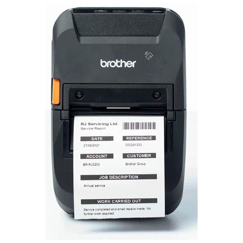 Impresora de Etiquetas Portatil Brother RJ-3230BL USB, NFC-1