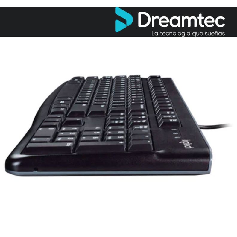 Teclado Logitech K120  alámbrico negro-2