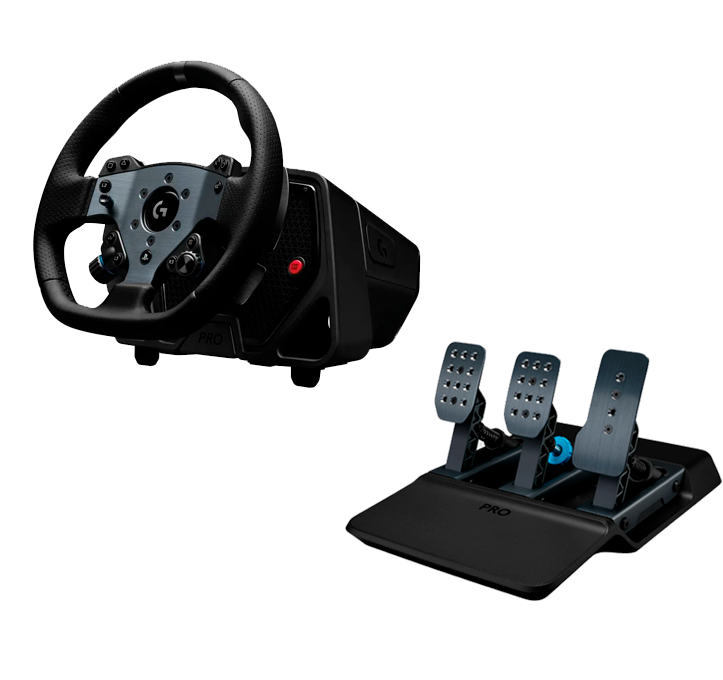 Pack Volante Y Pedales Pro Racing Logitech Playstation PC-0