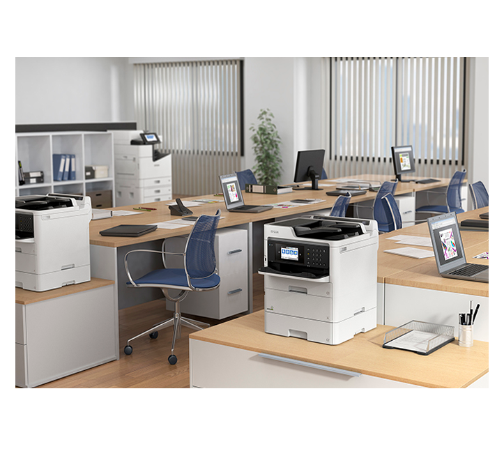 Impresora Multifuncional Workforce Pro WF-C579R Blanca-4