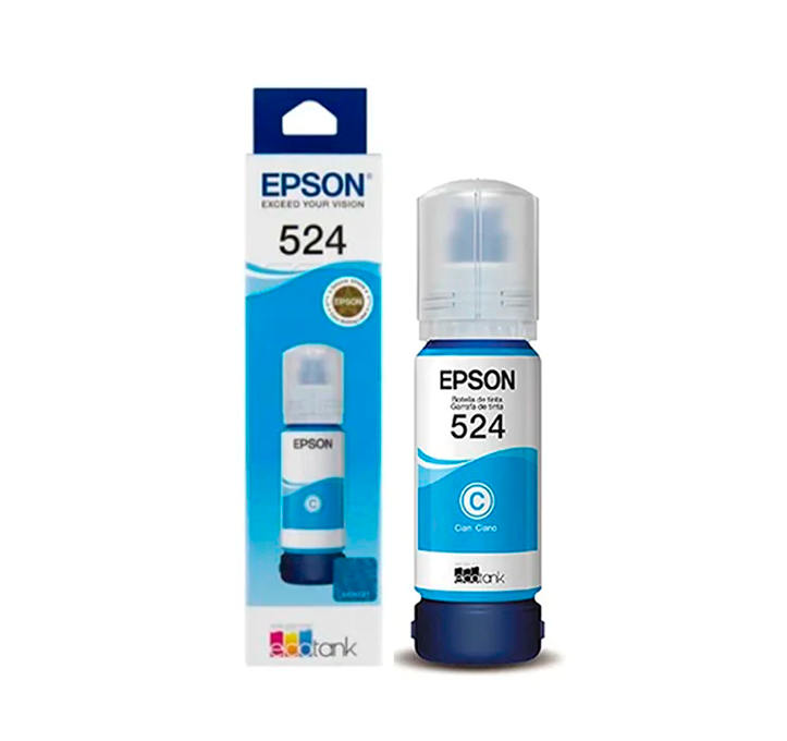 Tinta Epson T524 CYAN-0