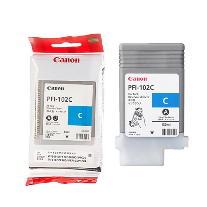 TINTA CANON CARTUCHO PFI-102 CYAN-1