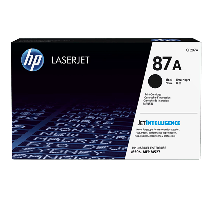 Cartucho de Tóner HP 87A Negro LaserJet Original-0