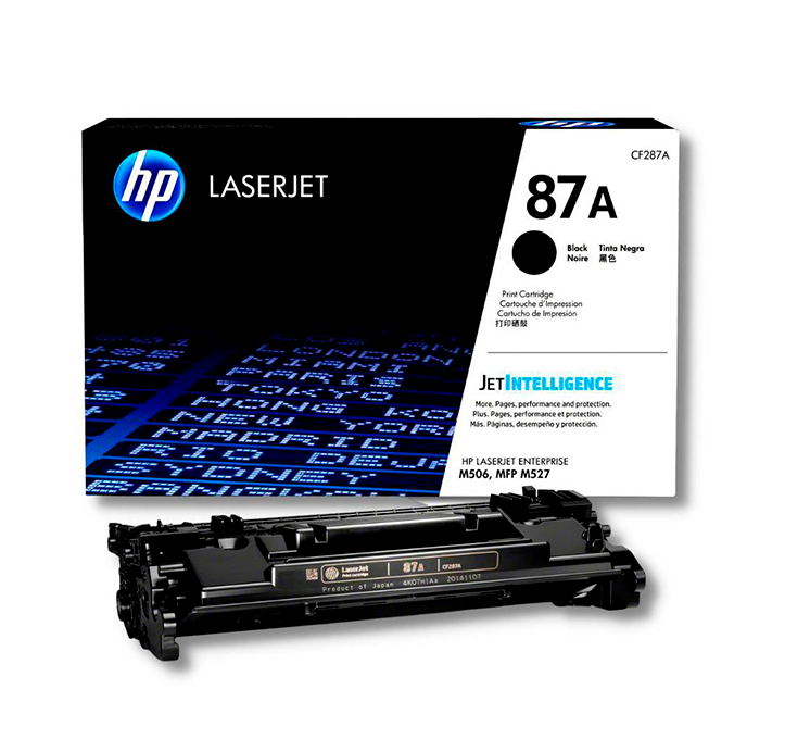 Cartucho de Tóner HP 87A Negro LaserJet Original-2