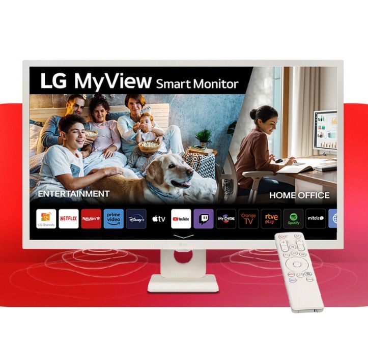 Monitor Plano LG 27SR50F-W 27 27
