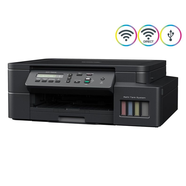 Impresora Multifuncional Wifi T520w Inkbenefit Tank-1