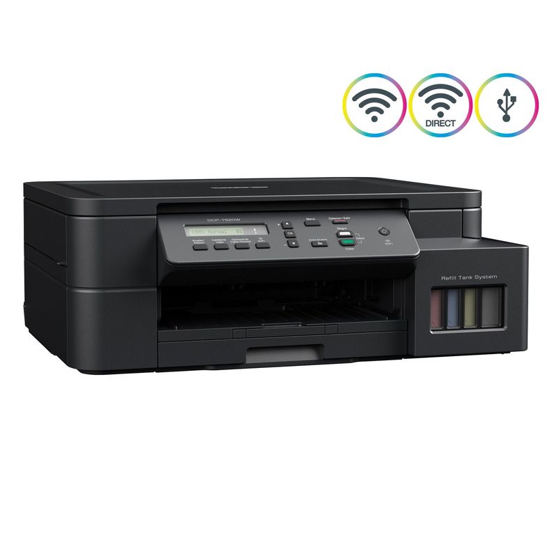 Impresora Multifuncional Wifi T520w Inkbenefit Tank-3