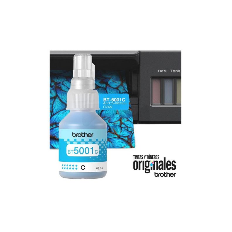 Botella de tinta Cyan BT5001C-2