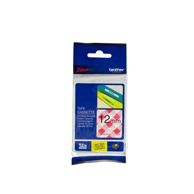 Etiquetas Brother TZe-MPRG310 12MM-0
