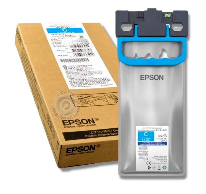 Cartucho De Tinta Epson XL Alto Rendimiento Cian T05A200-1