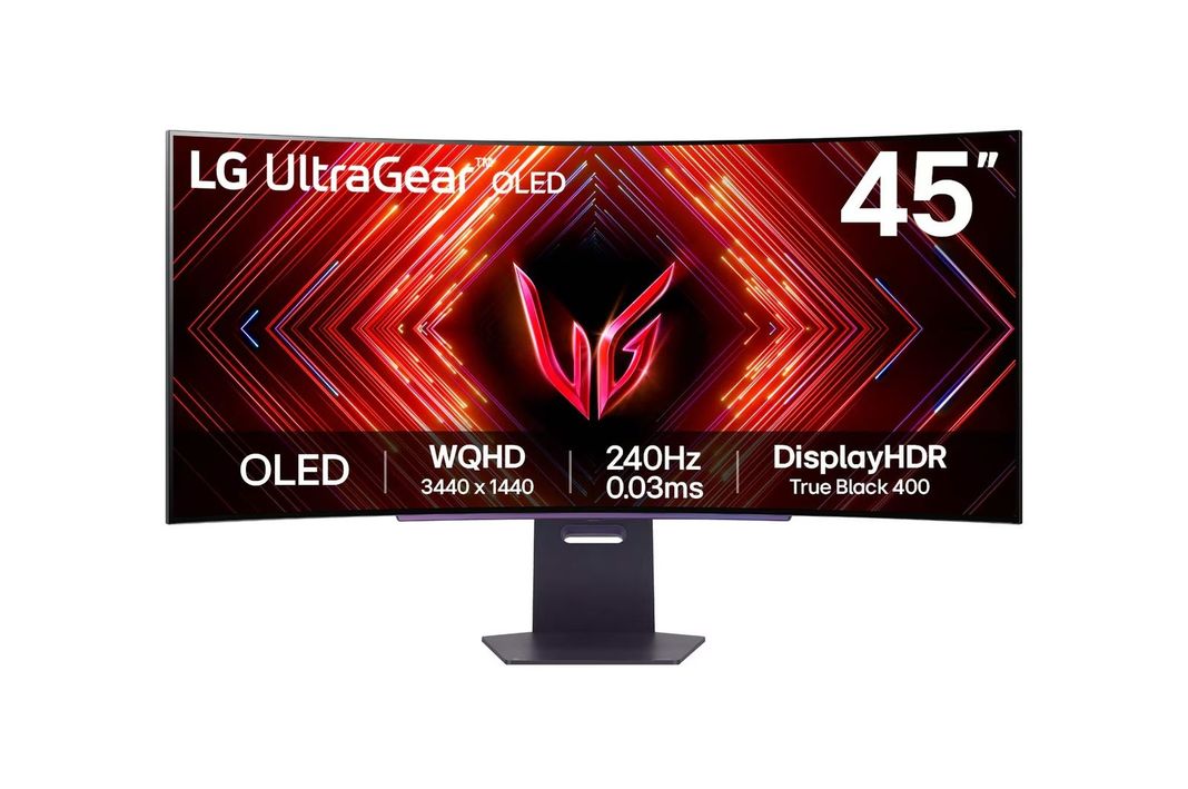 Monitor LG Gaming 45" Curvo OLED UltraGear 240Hz 0.03ms-0