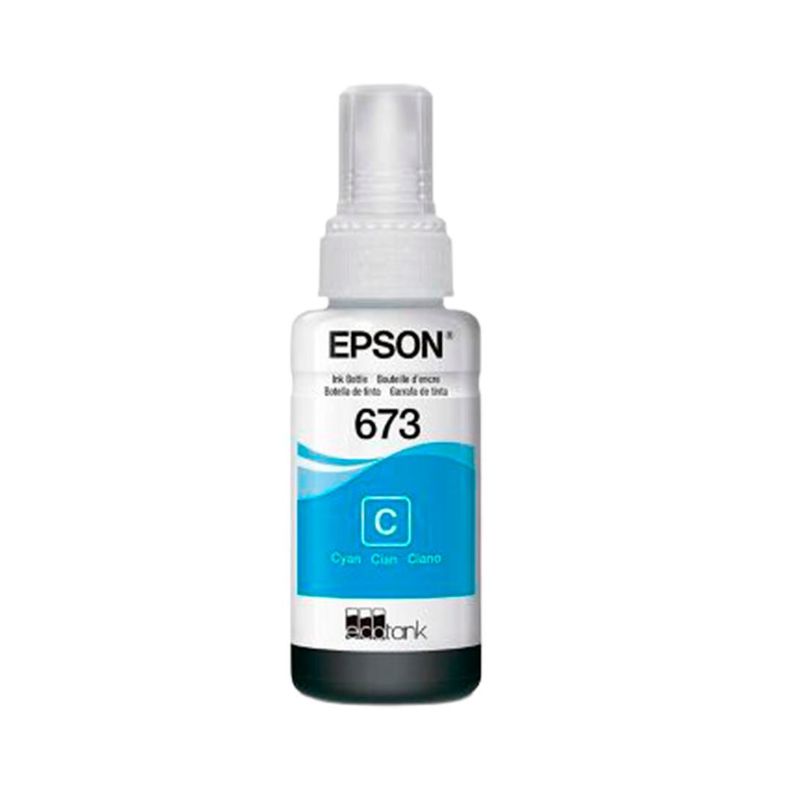 Tinta Epson T673 Cian-0
