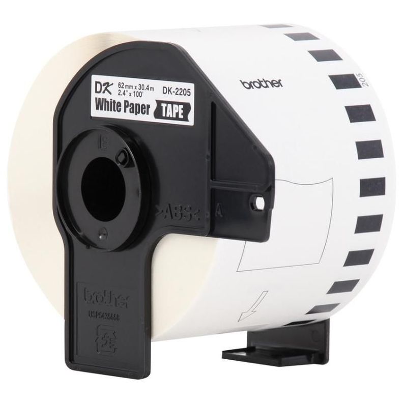 Rollo de etiquetas continuo DK-2205 62 mm-0