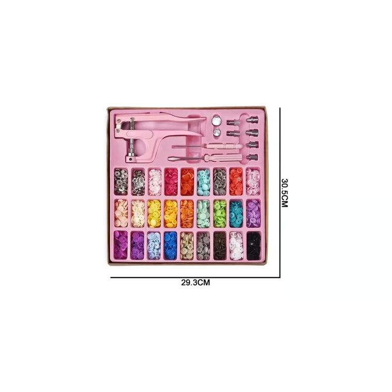 Pinza Remachadora Para Broches Plasticos Snap Mas 270 Broche-3