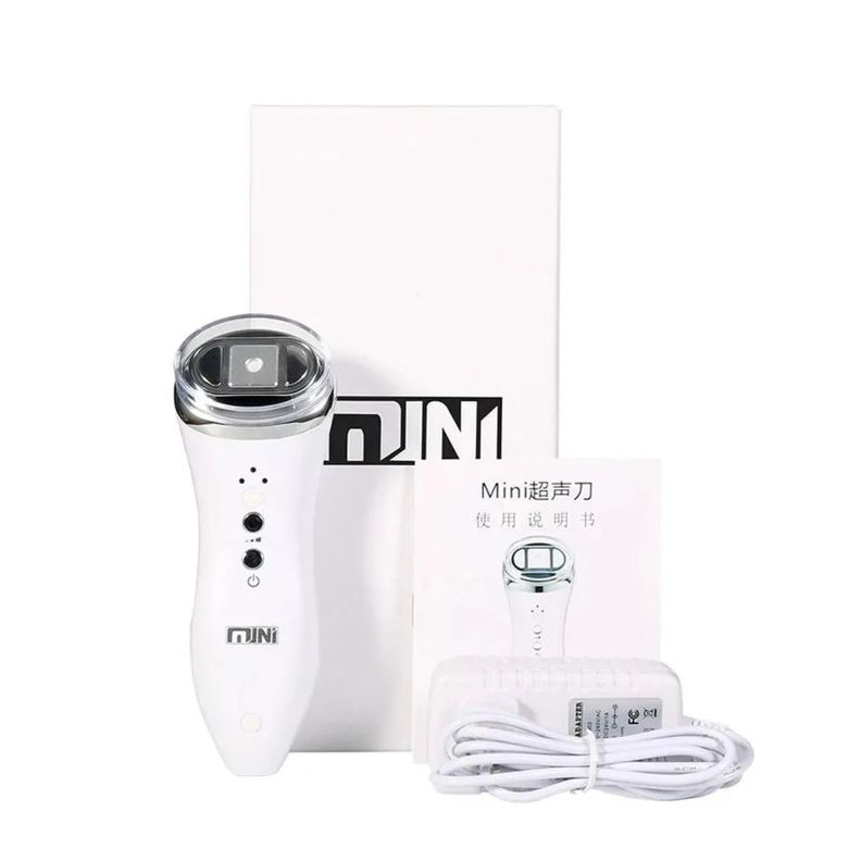 Mini Hifu Equipo Portatil Facial Crema Rejuvenecimiento