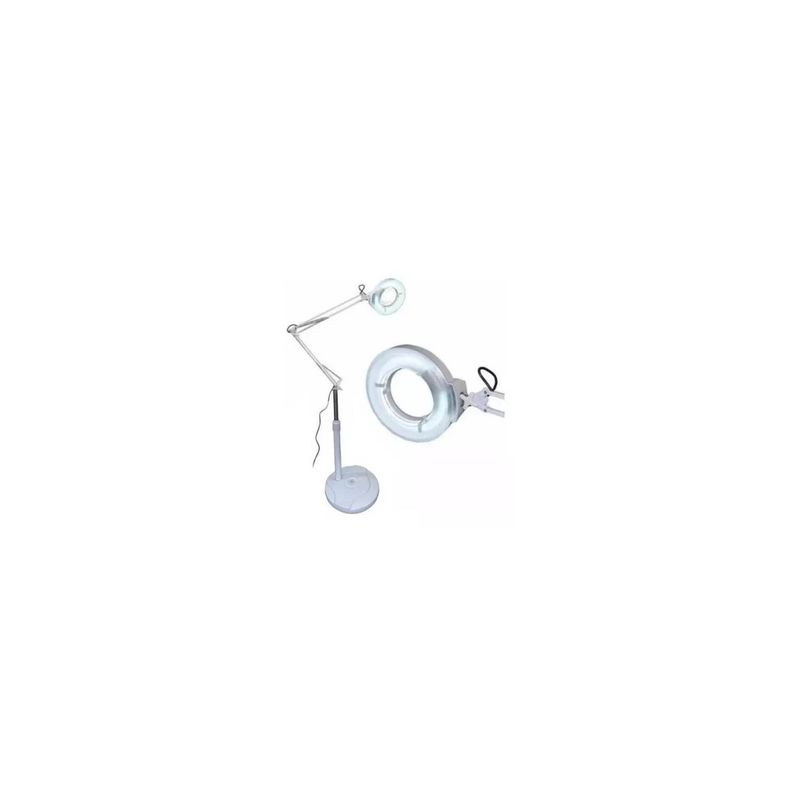 Lampara con lupa y Luz Fría Lupa Led Con Pedestal-1