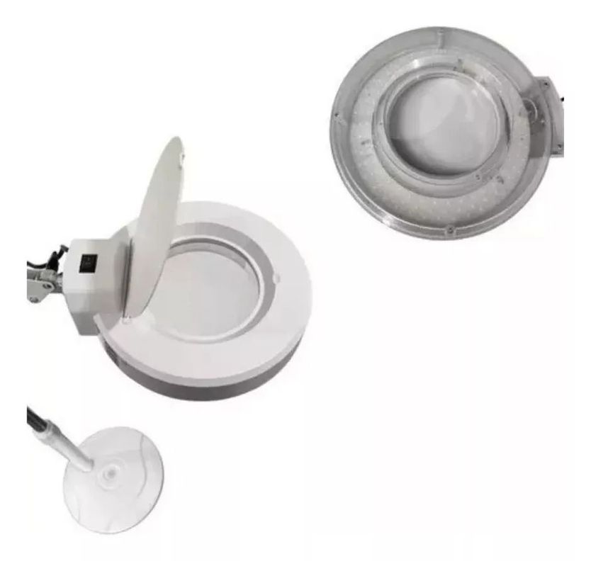 Lampara con lupa y Luz Fría Lupa Led Con Pedestal-3
