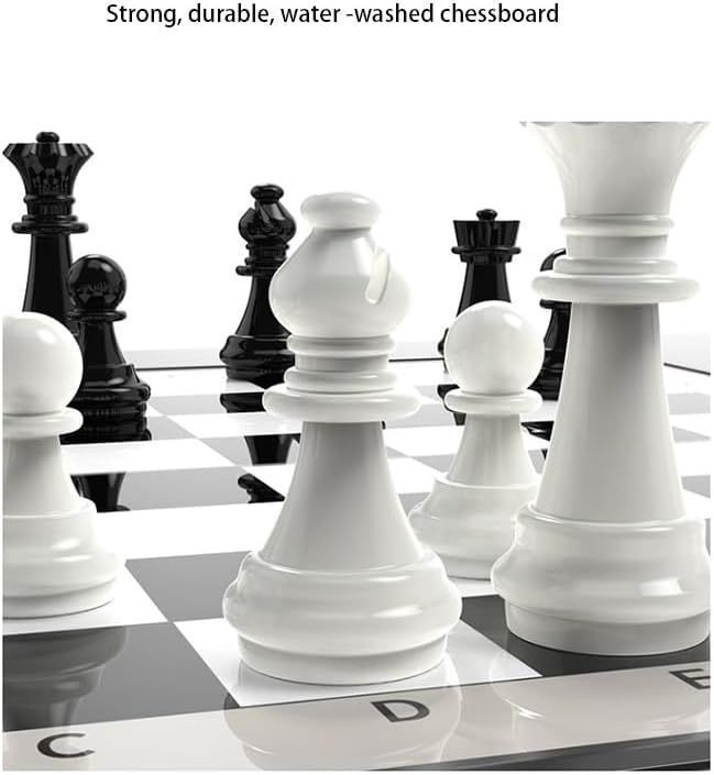 Juego De Ajedrez Magnético Tablero Plegable 25x25-3