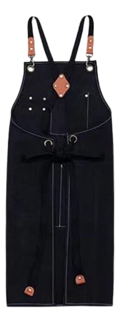 Pechera Delantal Multiuso 68x78 CM Negro