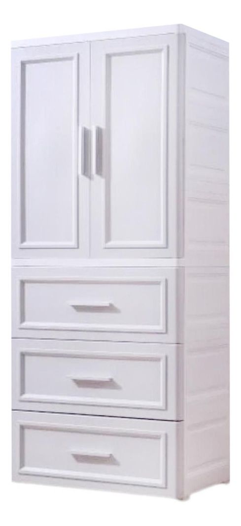 Closet Organizador Comoda Hogar 4 Niveles 58 x 40 x 137 CM Negro