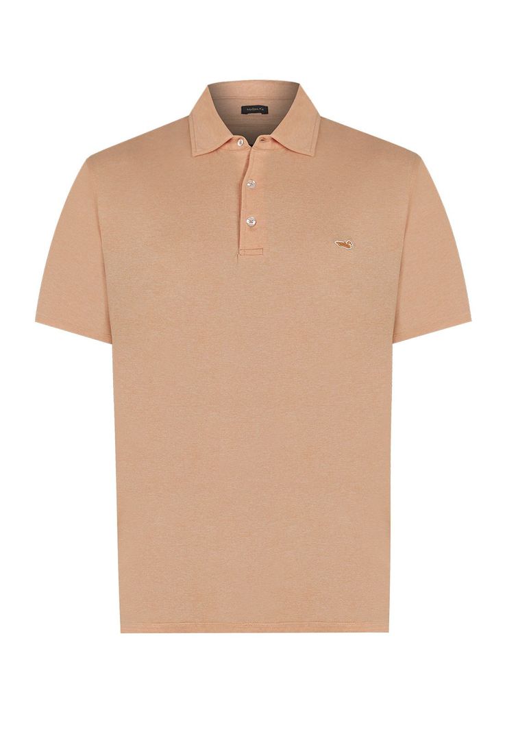Polera Fibras Reciclada Naranja Frateli Hombre -0