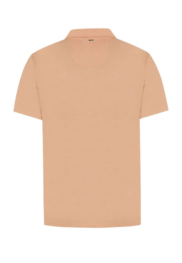 Polera Fibras Reciclada Naranja Frateli Hombre -1