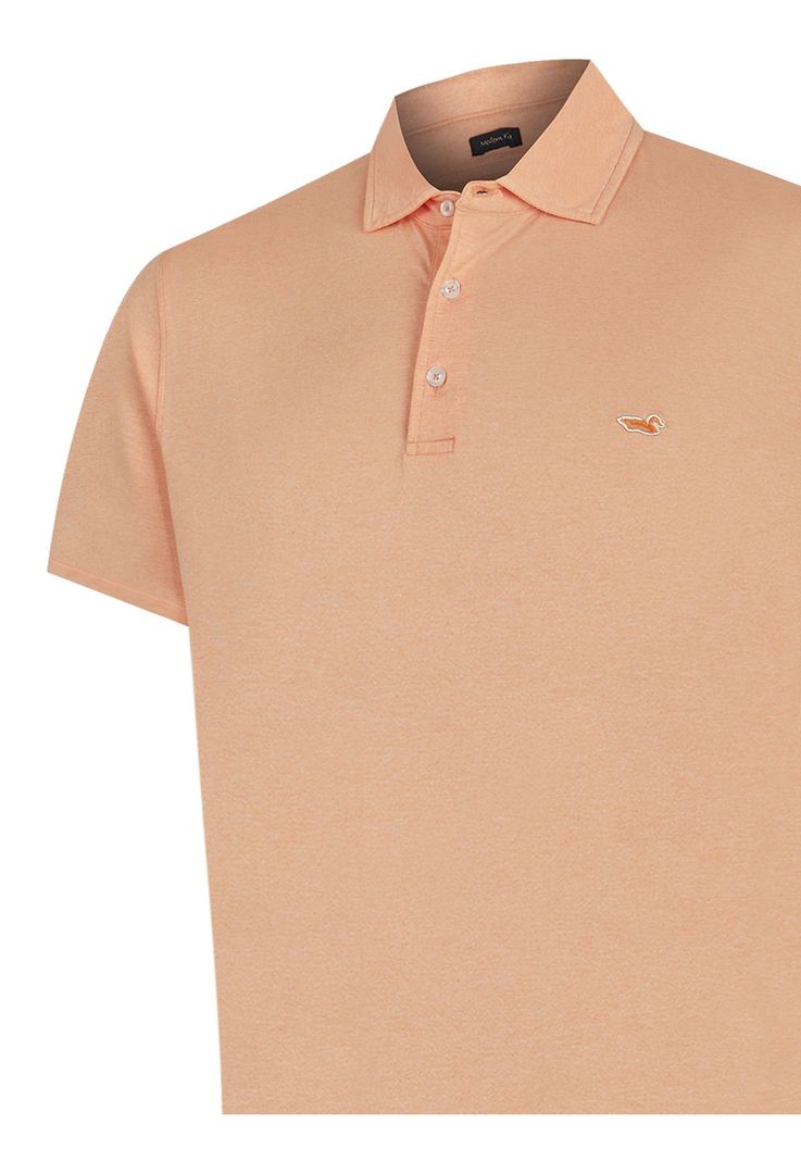 Polera Fibras Reciclada Naranja Frateli Hombre -3
