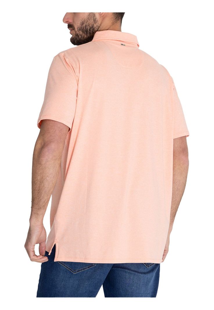 Polera Fibras Reciclada Naranja Frateli Hombre -5