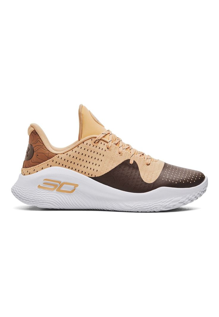 Zapatilla UA Curry 4 Low Flotr Cc Unisex Amarillo-0