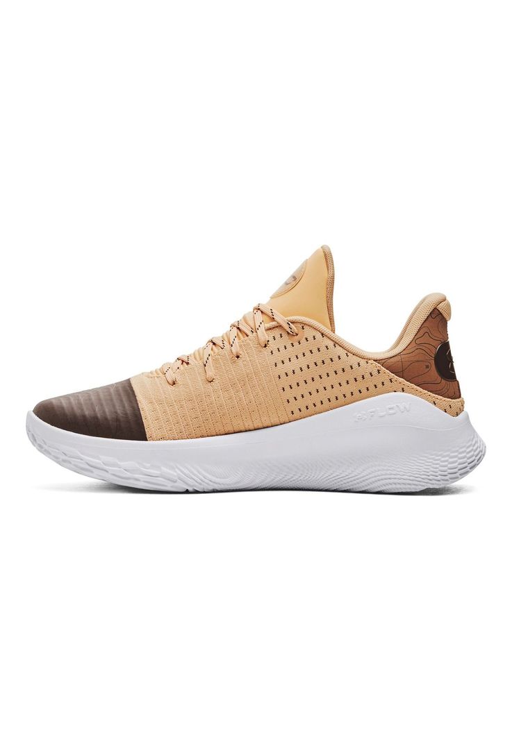 Zapatilla UA Curry 4 Low Flotr Cc Unisex Amarillo-1
