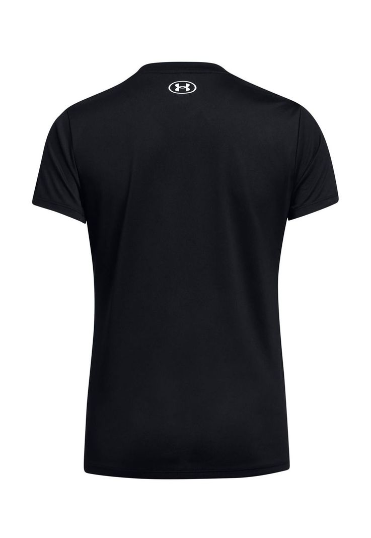 Polera manga corta Tech para mujer Negro-1