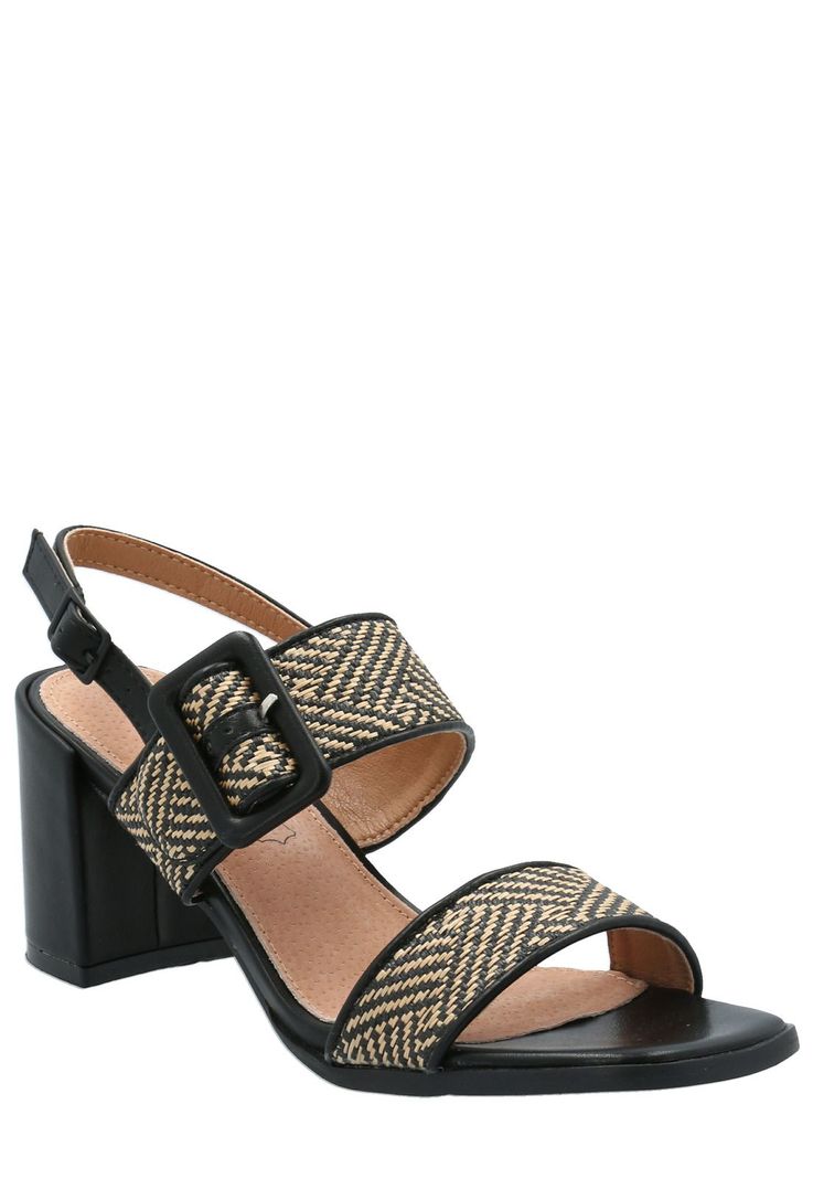 Sandalia Mujer Jamino Negro -0