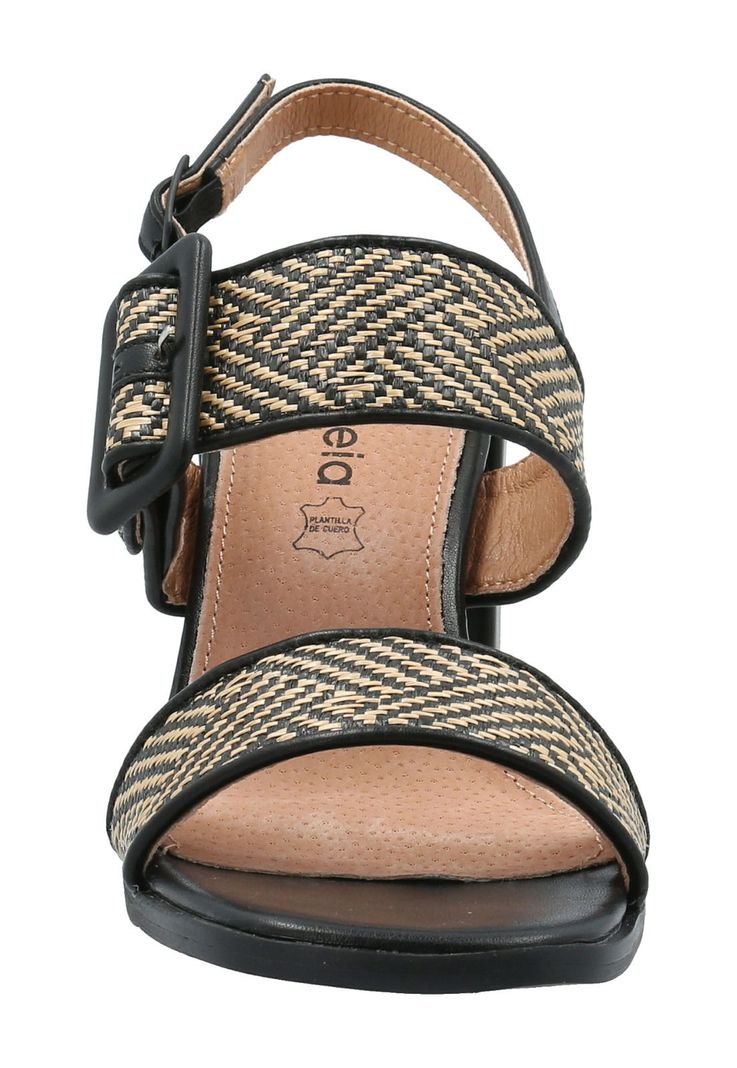 Sandalia Mujer Jamino Negro -3