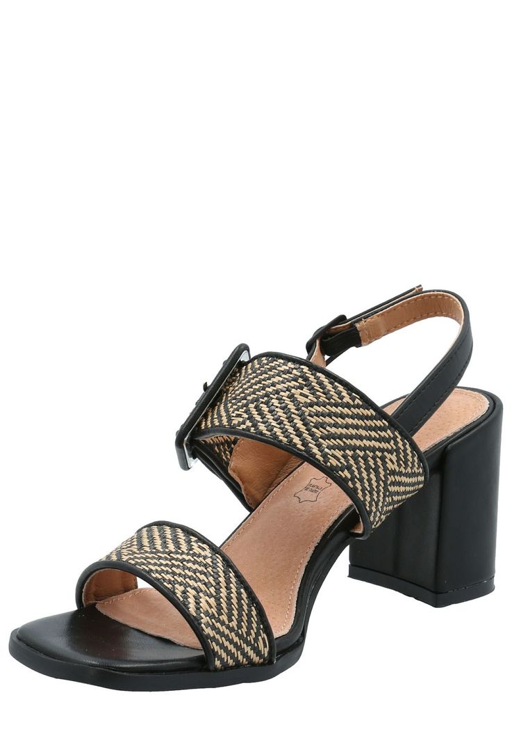 Sandalia Mujer Jamino Negro -4