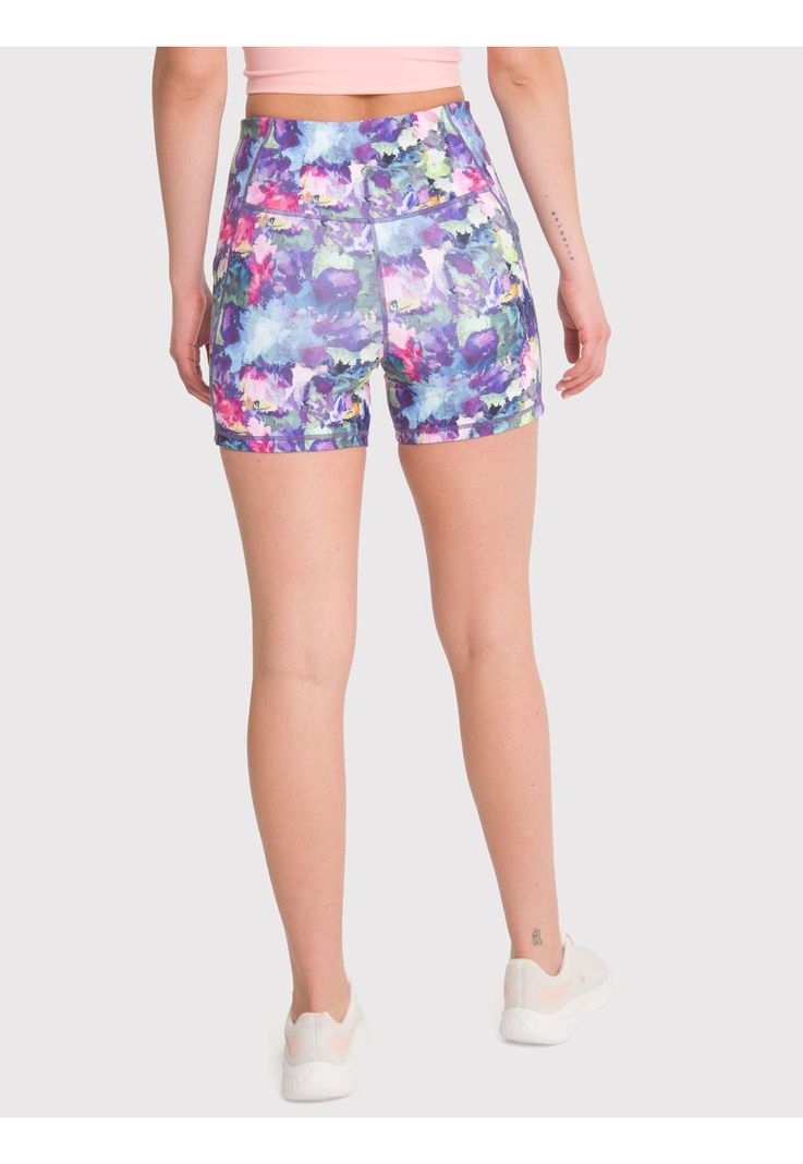 Short deportivo Mujer Soma Morado-4