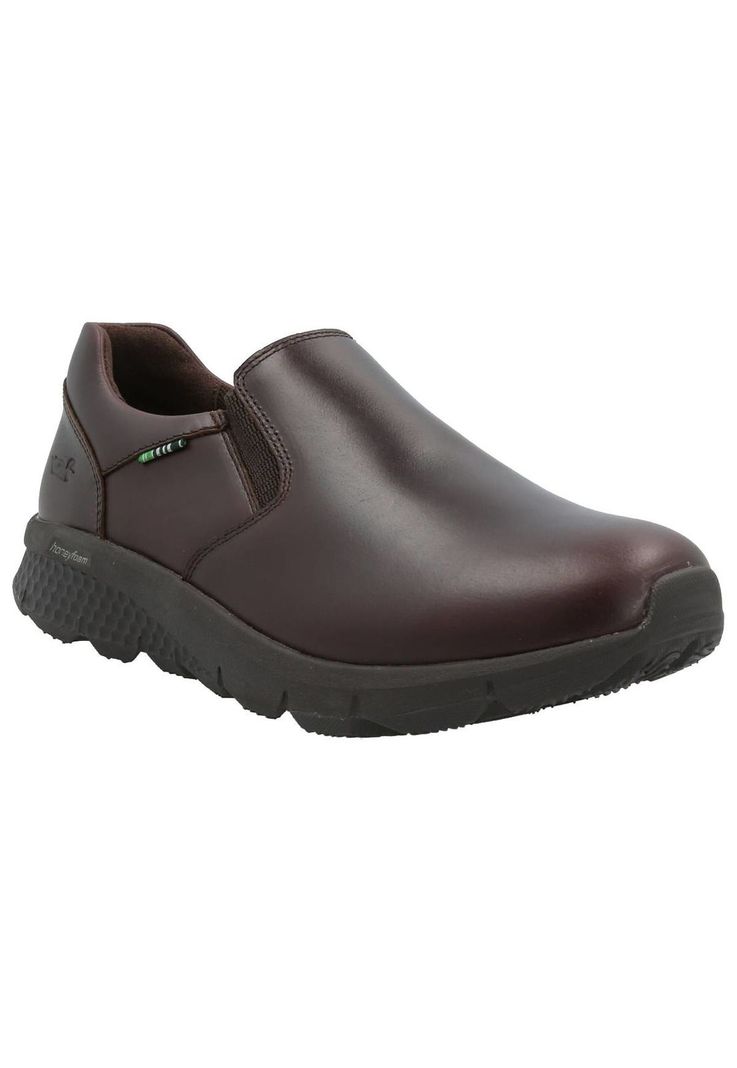 Zapato Cuero Hombre Vicudi Café Oscuro-1