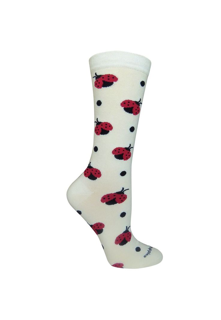 Calcetín Algodón W C Ladybug