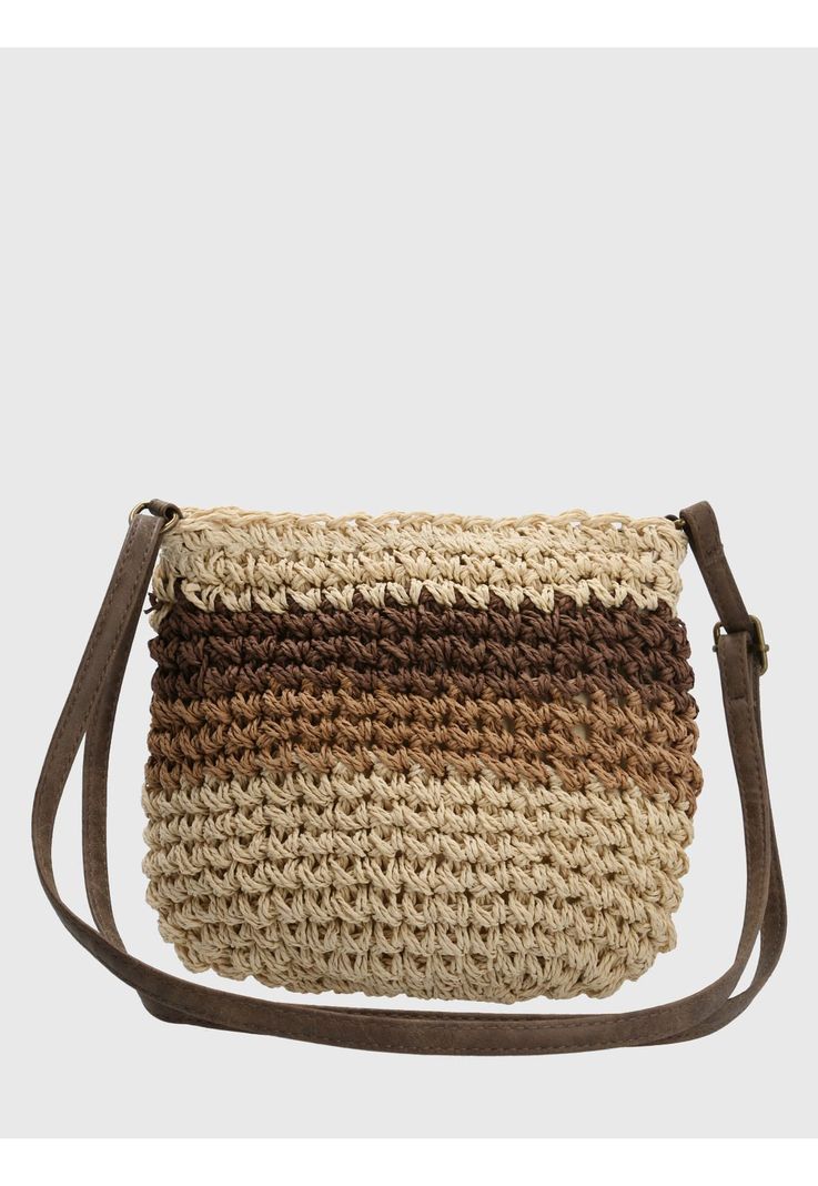 Cartera Sea Cross Beige Mujer-2