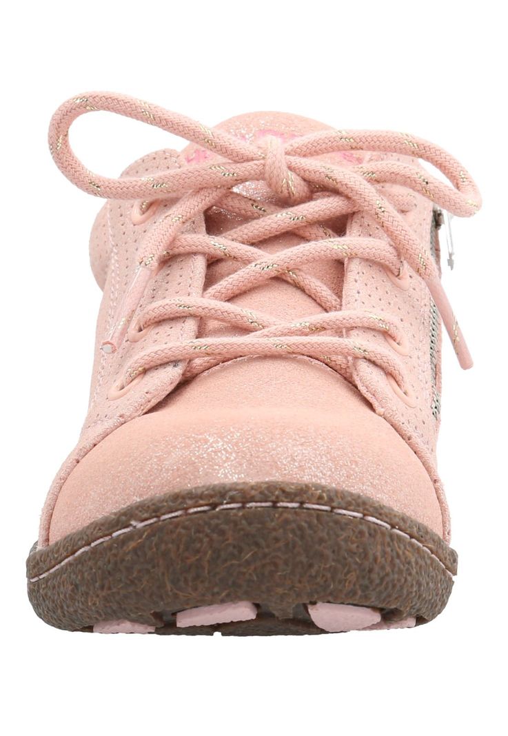 Zapatilla Cuero Hervey Niña Rosado-3