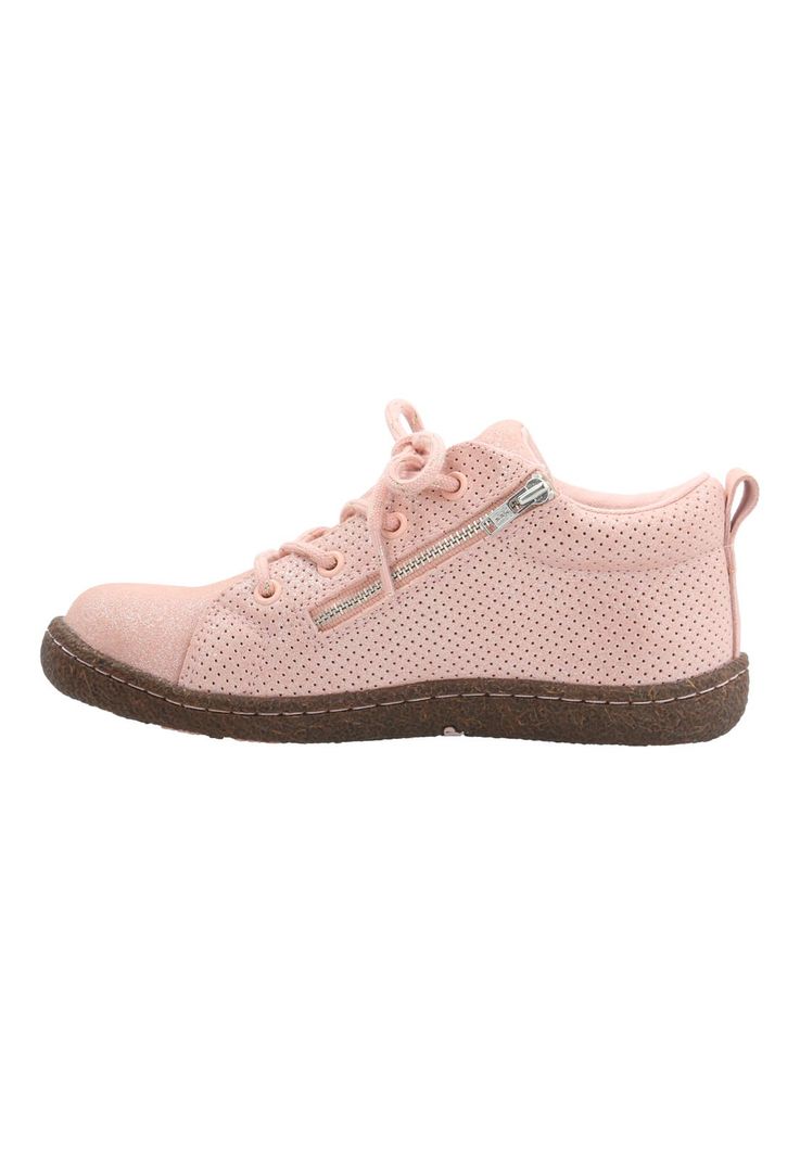 Zapatilla Cuero Hervey Niña Rosado-4