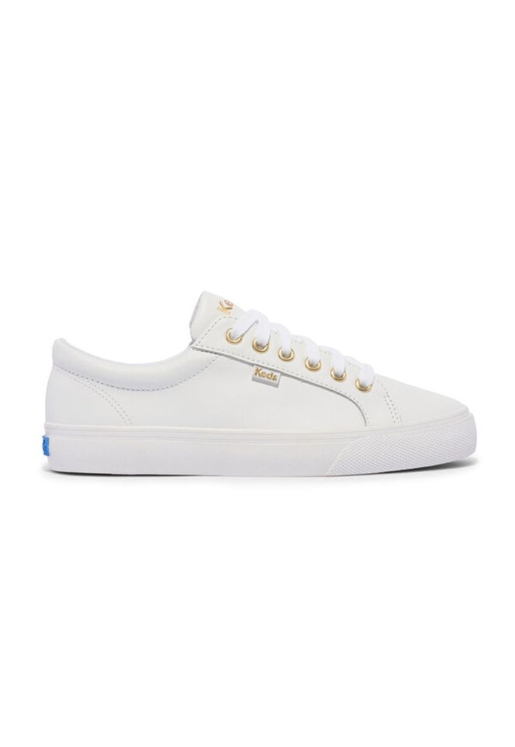 Zapatilla Cuero Blanca Mujer Jump Kick -0