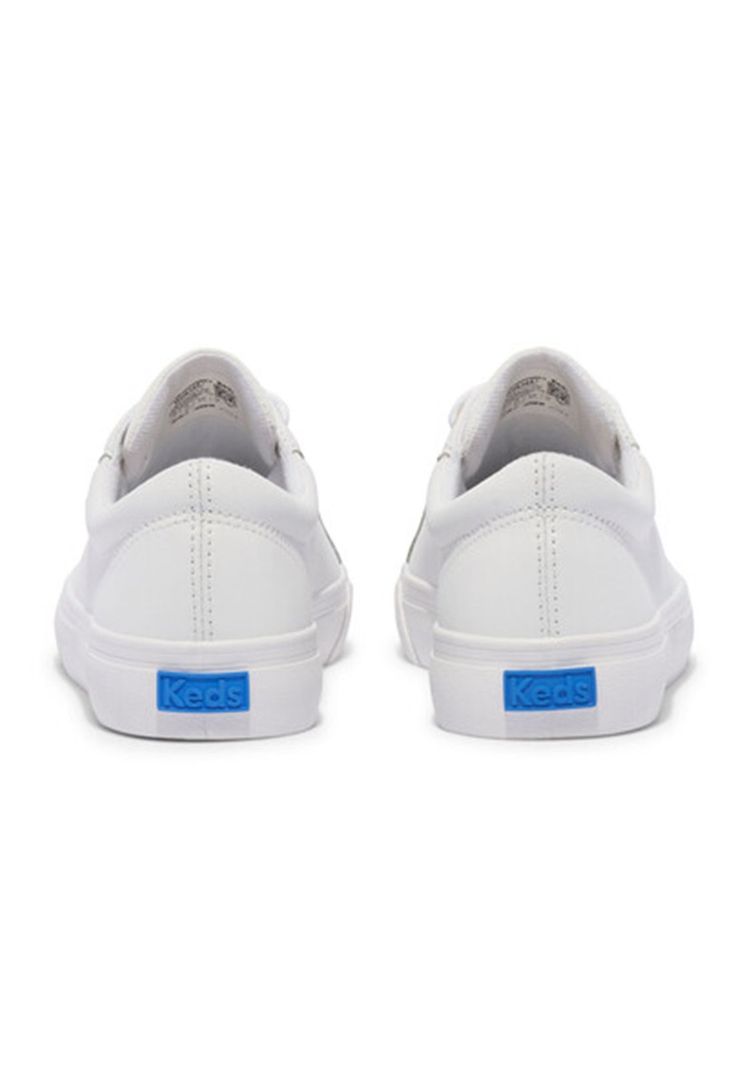 Zapatilla Cuero Blanca Mujer Jump Kick -5