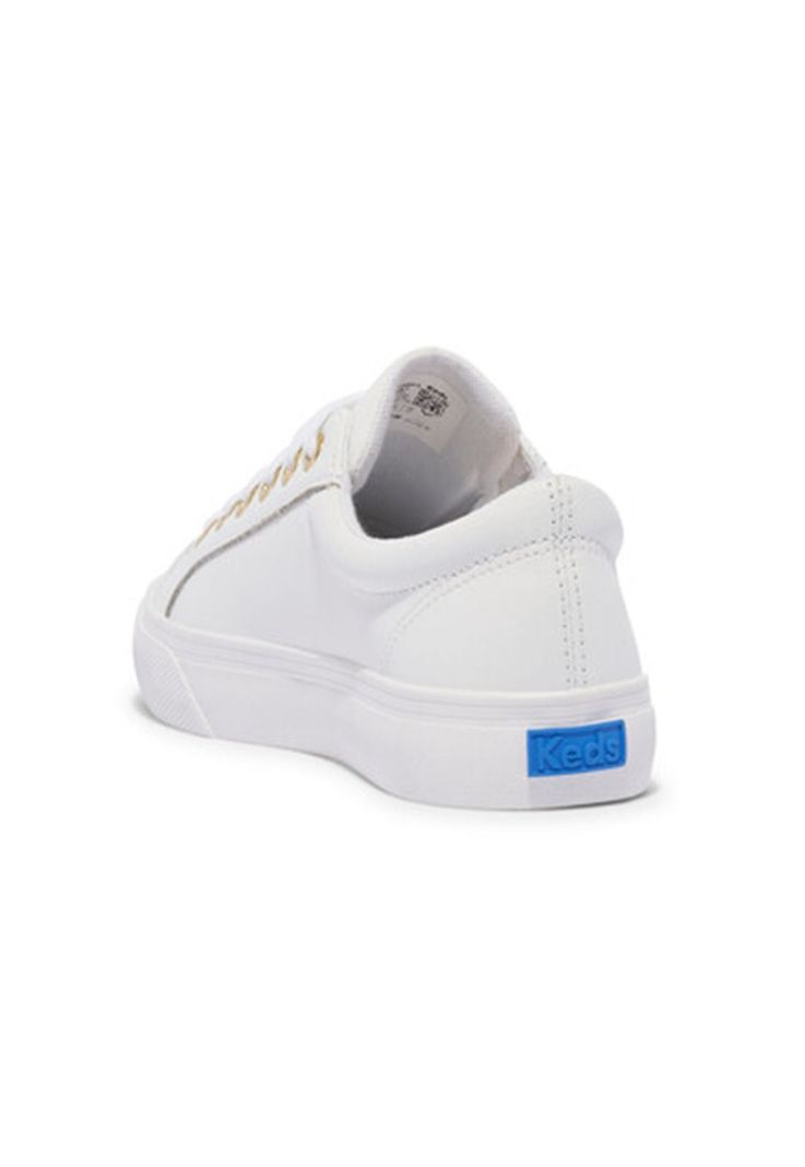 Zapatilla Cuero Blanca Mujer Jump Kick -6