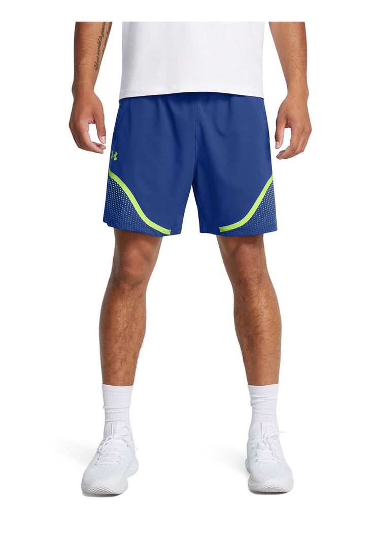 Shorts Vanish Woven de 6" para hombre Azul-3