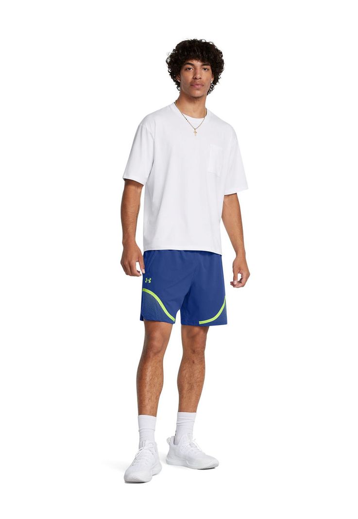 Shorts Vanish Woven de 6" para hombre Azul-5